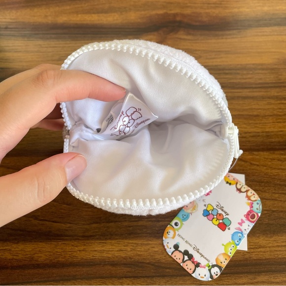 Tsum Tsum Baymax Bag Plush Zipper Pouch Big Hero Six Disney HKDL - Picture 3 of 5